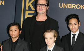 Brad Pitt va sta doar 4 ore cu copiii săi