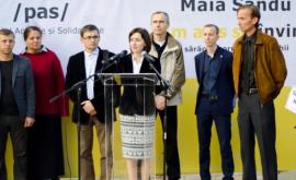 Sandu întrebată dacă se va retragere din politică în cazul unei înfrîngeri