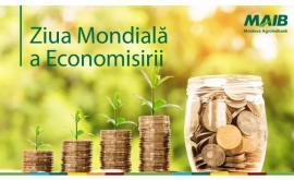 MAIB Celebrăm împreună Ziua Mondială a Economisirii