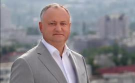 Mesajul candidatului independent Igor Dodon în ajunul alegerilor prezidențiale