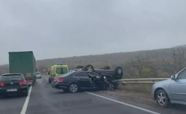 Accident violent lîngă Peresecina Mai multe persoane au ajuns la spital