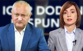 Cererea de chemare în judecată înaintată de Dodon împotriva Maiei Sandu scoasă de pe rol