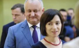 Dodon Ar fi bine o întrevedere între mine și Maia Sandu Să discutăm despre transferul de putere