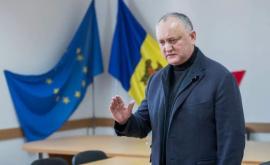 Igor Dodon Ceea ce am spus acum cîteva săptămîni se adeverește