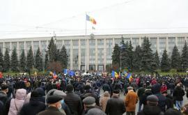 Dodon la protestul de duminică au participat aceleași fețe ca și în iunie 2019