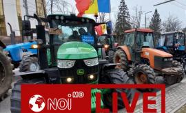 Protest în fața Parlamentului Transportatorii sau alăturat fermierilor LIVE UPDATE