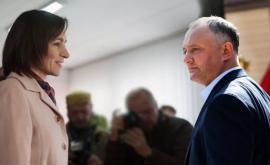 Dodon a prezentat două soluții pentru Maia Sandu