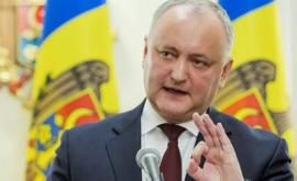 Igor Dodon a revenit la șefia PSRM