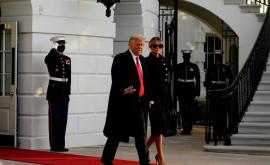 Donald Trump a părăsit Casa Albă