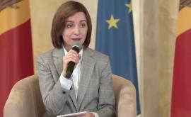 Maia Sandu va merge întro vizită în Franța