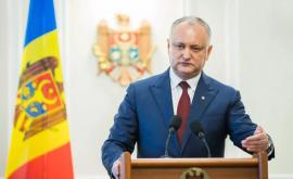 Cum a comentat Dodon decizia de astăzi a Curții Constituționale