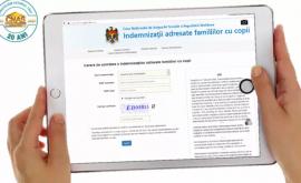 Numărul cererilor online pentru stabilirea indemnizaţiilor familiilor cu copii sa dublat 