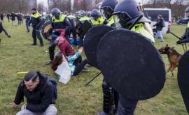 Protest violent la Haga Mii de oameni au ieșit în stradă nemulțumiți de restricții