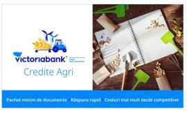 Victoriabank oferă Credite Agri personalizate tuturor agricultorilor conform necesităților fiecăruia