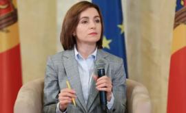 Ce spune Sandu despre hotărîrea Curții Constituționale