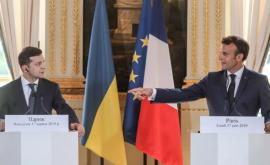 Întîlnirea între Macron și Zelensky ar putea contribui la punerea în aplicare a acordurilor de la Minsk