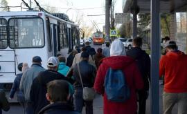 Unitățile de transportul public din capitală pline pînă la refuz