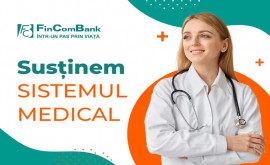 FinComBank acordă sprijin sistemului medical din Republica Moldova