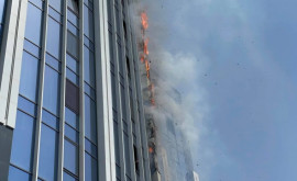 Incendiu în inima capitalei Șase autospeciale la fața locului
