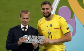 Euro 2020 portarul Donnarumma a fost ales cel mai bun jucător al turneului