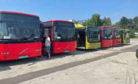 Primele 4 autobuze cu parcurs din Norvegia au ajuns la Chișinău