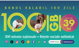 Cartela Prepay Moldtelecom Bonus Minute Rețele sociale Tot de ce ai nevoie întro singură cartelă