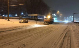 Ситуация в столице после вчерашнего снегопада