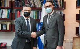 Sergiu Litvinenco sa întîlnit cu omologul său din Israel