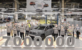 DACIA Duster Extreme este mașina produsă cu numărul 7 milioane la uzina de la Mioveni