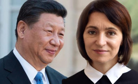 Maia Sandu și Xi Jinping au făcut un schimb de mesaje