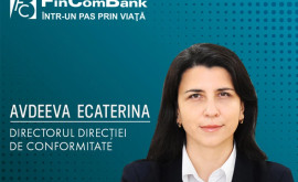 Ecaterina AVDEEVA director Direcţia Conformitate membru independent al Comitetului de Conducere FinComBank participă la conferința PRIA AML Republica Moldova