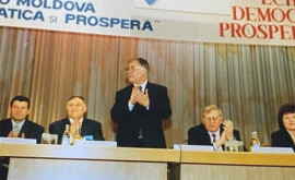 Diacov nostalgic la 25 de ani de la formarea PDM