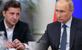 Kremlinul nu a exclus posibilitatea unei întîlniri între Putin și Zelensky