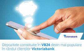 Premieră la Victoriabank Volumul depozitelor online mai mare decât a celor deschise la ghișeele băncii