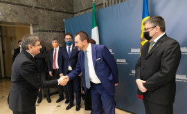 Igor Grosu sa întîlnit cu delegaţia Parlamentului Republicii Italiene