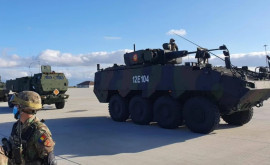 SUA au trimis batalionul Stryker în România