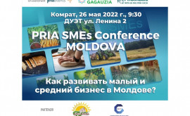 Конференция Pria SMEs Comrat Как развивать малый и средний бизнес в Молдове