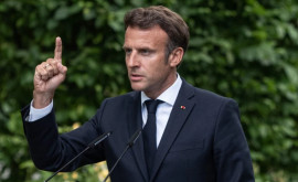 Macron după acordarea statutului de ţări candidate la UE pentru R Moldova şi Ucraina