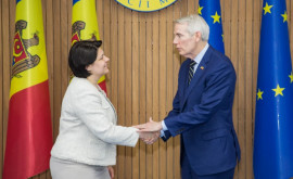 Gavrilița în discuții cu senatorii americani Steven Daines și Robert Portman