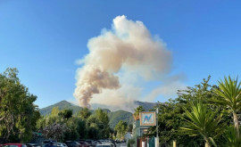  Incendiul puternic din Thassos insula grecească preferată de moldoveni