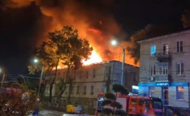 Șeful IGSU explică cauzele incendiului de pe strada Columna