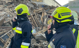 Incendiul puternic din Chișinău a fost stins