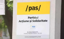 PAS atenționează cetățenii să nu se lase manipulați de Partidul Șor