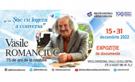 Biblioteca Națională a deschis o expoziție aniversară dedicată poetului Vasile Romanciuc