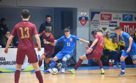 Cборная Молдовы по футзалу сыграла со сборной Румынии