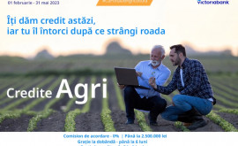 Victoriabank lansează Campania Agri de primăvară