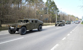 В Криулянах была замечена военная техника Разъяснения Минобороны