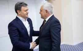 Dorin Recean a avut o întrevedere cu Angel Tîlvăr