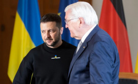 Germania Zelenski a fost primit la Berlin de omologul său Steinmeier