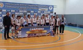 Campionatul Moldovei la baschet marii cîștigători